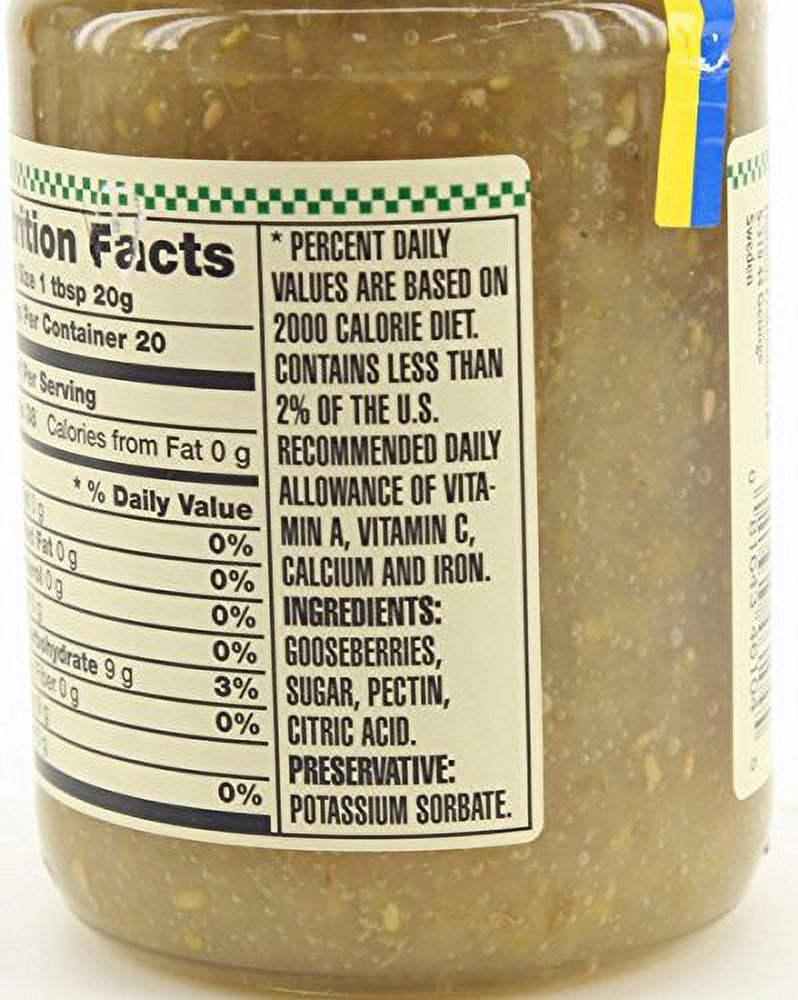 Hafi Variety Pack Preserves Lingonberry, Wild Cloudberry, Gooseberry 14.1-ounce Jars (Pack of 3)
