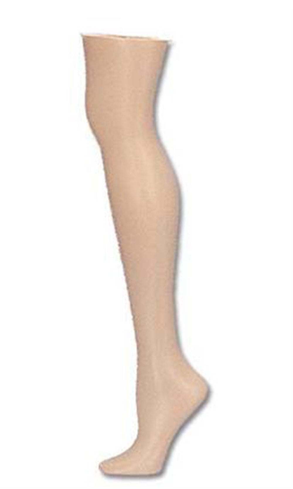 Fleshtone Plastic Womens Tall Thigh-High Hosiery Leg Display Form Hanger