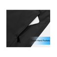 thumbnail image 6 of Men's Waterproof Rain Jacket, Lightweight Rain Coat, Raincoat with Hood for Golf Hiking (Black XL), 6 of 7