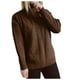 thumbnail image 1 of Suéter de Cuello Alto Suéter de Punto de Mujer Suéter de Otoño de Manga Larga Informal de Moda Tops Odeerbi  ODB185238, 1 of 5