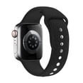thumbnail image 2 of Correa deportiva para Apple watch, pulsera de silicona de 44mm, 45mm, 42mm, 40mm, 38mm y 41mm para iWatch series 7, 8, 6, 5, 3, 4 SE, 2 of 4