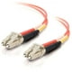1M LC-LC 62.5/125 OM1 Câble Fibre Optique Duplex PVC Multimode - Orange – image 1 sur 6