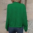 thumbnail image 5 of Sopiago Zip Up Jacket for Women Lightweight Windproof Bomber Jackets Fashion Coat Boyfriend Loose Fit Outerwear Green,XL, 5 of 7