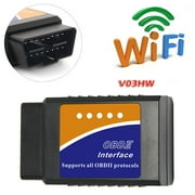 Ozmmyan WIFI OBD2 ECU Computer Interface Car Fault Detector Phone Car Scanner Tool Gifts for men