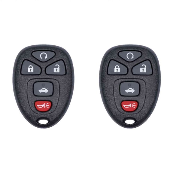 Eye4Techs Car Key Fob Keyless Entry Remote for Chevrolet Impala 2012 FCC OUC60270 OUC60221 Part Number 10337867 15912860 20935331 22952176 Pack of 2