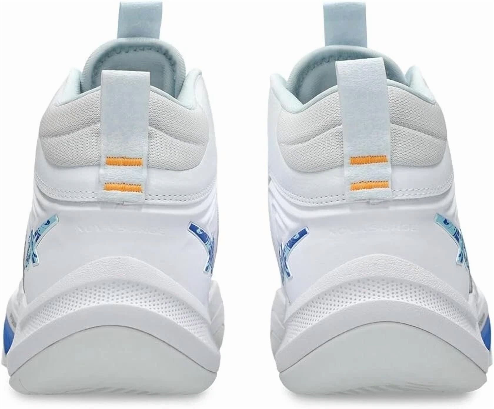 ASICS Basketball Shoes NOVA SURGE 3 1061A048-100 White/Bright Cyan