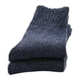thumbnail image 1 of Qarigey 5 pares de calcetines de invierno para hombre, cubierta para el pie, estilo Simple, accesorios de calcetería para hombre, media pantorrilla, Medias Azul marino sólido Qarigey AP010992-04B, 1 of 1