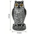 thumbnail image 6 of Dujiujun Orchard Owl Scarecrows Garden Decoration Creative Shape Realistic Looking Bird Repellent Owl Statue Ornament, 6 of 8
