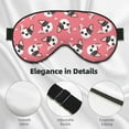 thumbnail image 4 of Bingfone French Bulldog Face for Sleep Mask Eye Mask for Sleeping, Super Soft Blackout Eye Mask for Women Men, Side Sleeper Eye Covers for Sleeping,Travel Eye Mask, 4 of 7