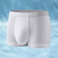 thumbnail image 2 of IWRICH Men's Incontinence Underwear Leakproof Boxer Briefs for Bladder Control Regular Absorbency Modal Panties GY2 XL, 2 of 5
