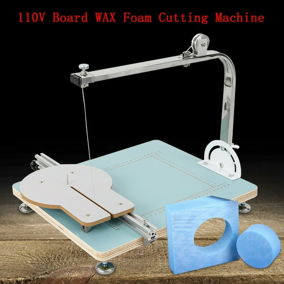 Fichiouy Hot Wire Foam Cutter Working Table Tool Desktop Styrofoam Sponge Cutting Tool 110V