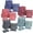 All 5-Color, variant on BadPiggies 30Pcs Packing Cubes Travel Storage Bags Set, Compression Pouches for Toiletry Luggage Organizer Clothing Sorting Packages
