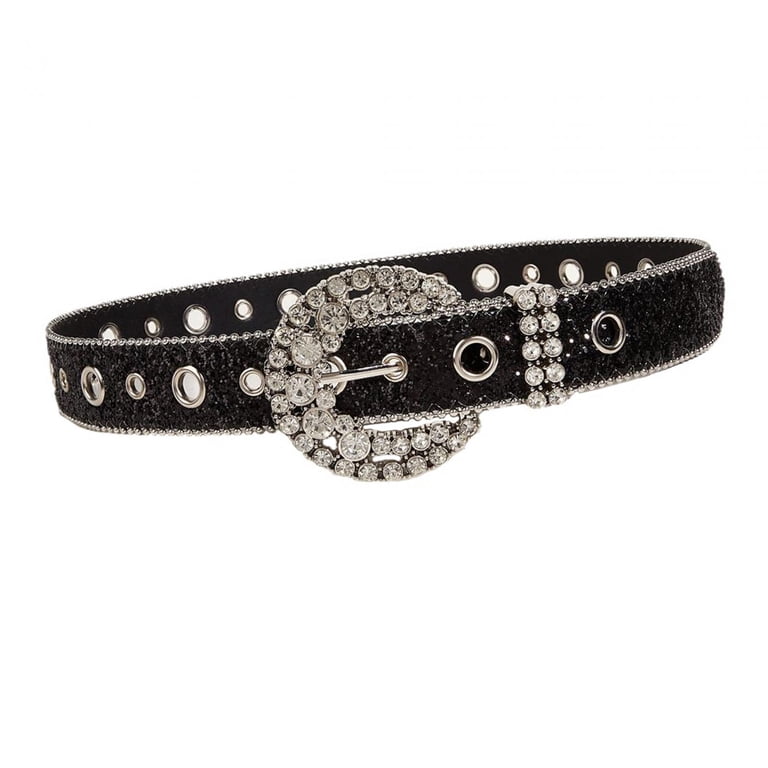 Rhinestone Belt PU Leather Belt Costume Accessories Cowgirl  display picture 1