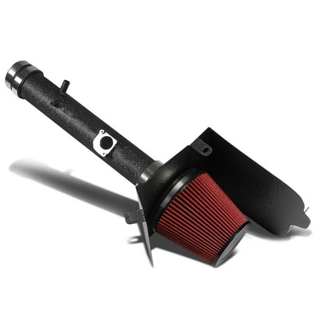 For 05-10 Tacoma Black Coated Aluminum Air Intake System - 2 Gen V6 06 07 08 09