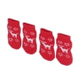 thumbnail image 3 of Dog Grip Socks,4Pcs Dog Socks Christmas Christmas Cat Socks Pet Socks Advanced Technology, 3 of 12