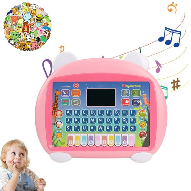 Learning Tablet for Kids Toddler Educational ABC Toy Learn Alphabet Sounds Shapes Music and Words Activity Toys Walmart