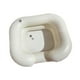 thumbnail image 4 of Cuenca de champú inflable, bandeja de lavado de cabello, bañera de lavado de cabello, tazón de champú portátil para movilidad límite, hogar en cama Blanco, 4 of 9