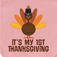 thumbnail image 3 of Inktastic My 1st Thanksgiving Turkey Baby Burp Cloth, 3 of 3