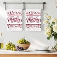thumbnail image 3 of Pink Mother's Day Kitchen Towels Set of 1, Watercolor Flowers Modern Polka Dot Striped Absorbent Dish Towels for Kitchen, Microfiber Hand Towel, Quick Drying Tea Towel for Cleaning Dishcloths, 3 of 7