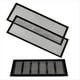thumbnail image 1 of Paquete de 2 de Ventilación/Trampa de Registro de Piso Negras de 4x10 - Cubierta de Pantalla de Ventilación de Aire Magnética de Silicona para Aire Acondicionado Doméstico, 1 of 7
