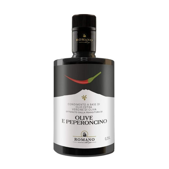 Romano, Chili Pepper Co-Milled Extra Virgin Olive Oil (250ml/8.8oz)