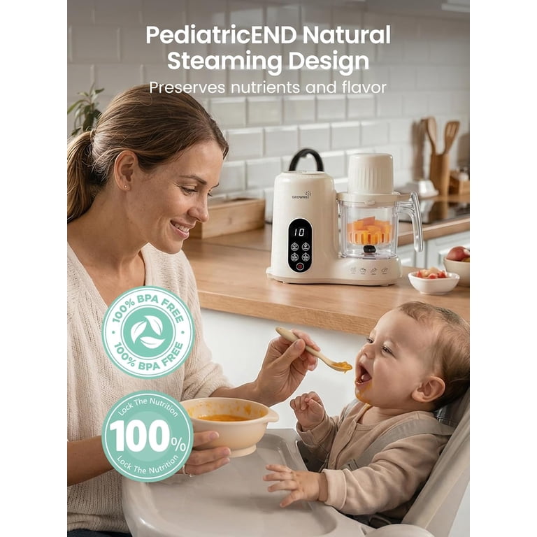 Grownsy Baby Food Maker, Steam & Blend, 6+ Months photo 8