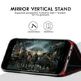 thumbnail image 5 of Ultra Thin Flip Stand Phone Cover Smart Mirror Phone Case For Samsung Galaxy S21, 5 of 6