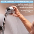 thumbnail image 4 of Alcachofa de ducha Waterpik Transform Pivoting RV con manguera cromada, 4 of 7