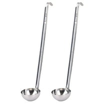 USEOSITY 2pcs Sauces Ladles Stainless Steel Long Handle Ladles Ladle Soup Ladle Hot Pot Ladle