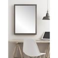 thumbnail image 2 of BrandtWorks Charcoal Farmhouse Gray Square or Diamond Wall Mirror 29.5'' x 29.5'' - Gray, 2 of 5