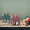 thumbnail image 3 of Grande Maison En Feutre Sur Support En Bois - Lot De 2, 3 of 3