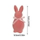 thumbnail image 3 of Figurita de conejo de Pascua | Adorno decorativo de espuma azul 7,87 pulgadas • Acento festivo primaveral para hogar, jardín, mesa • Artesanía duradera, regalo compacto y reutilizable, 3 of 6