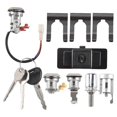 thumbnail image 1 of Car Lock Cylinder & Key for Mitsubishi Pajero Shogun Montero MK2 V31 V32 MR259744, 1 of 5