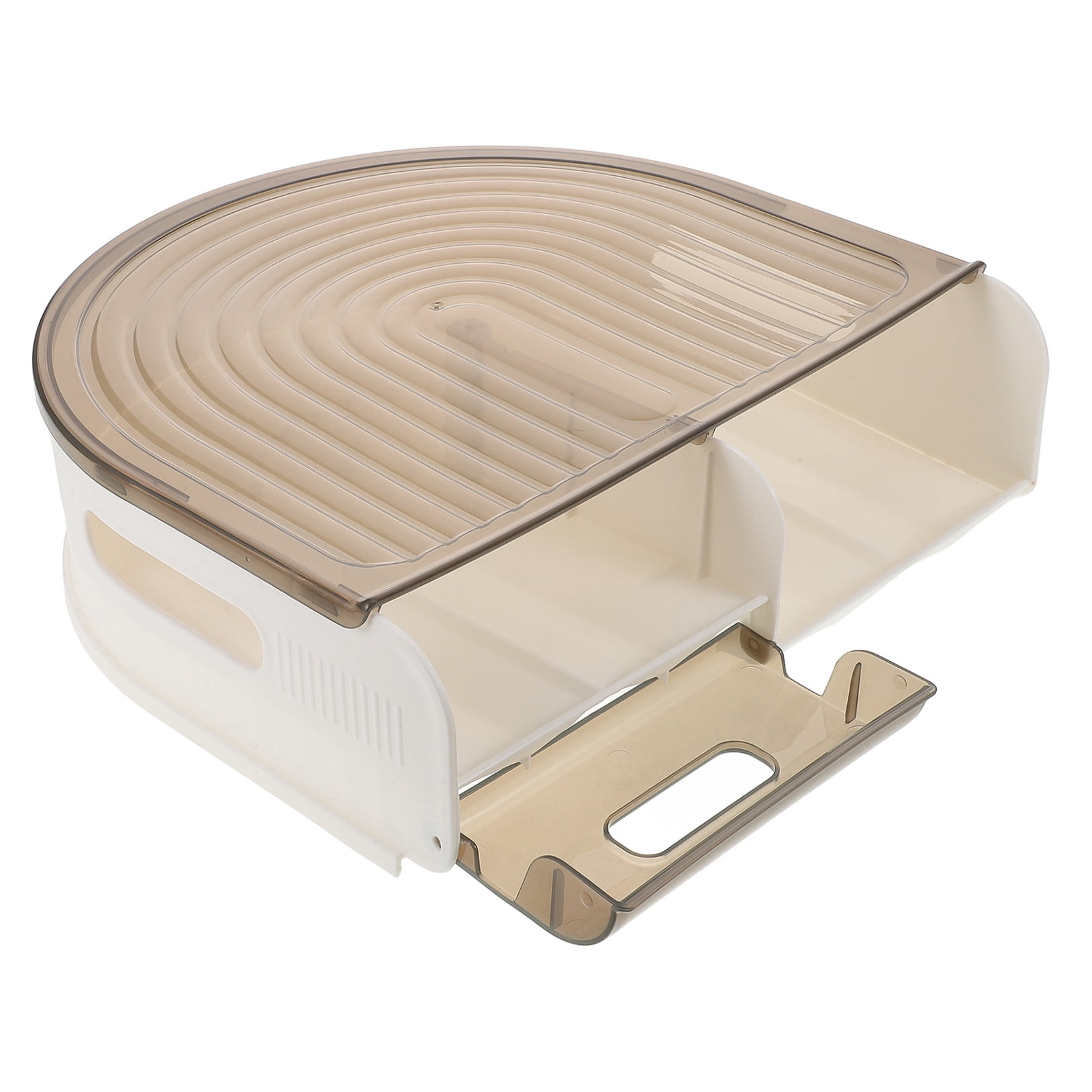 HOMEMAXS Egg Storage Container for Refrigerator Made of Plastic Multi Color Suitable for Kitchens 7.8 x 5.6 x 3.2 inches