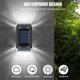thumbnail image 2 of Luces solares li wang 4 piezas LED para exteriores IP55, 2 of 5