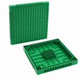 thumbnail image 1 of 16x16 Double Sided Building Block Base Plate, MOC Creative Construction Baseplate, Standard Dots Plastic Foundation Board, Educational DIY Toy for Kids MOC Building Lovers, 1 of 6