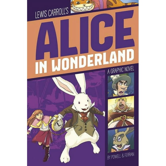Graphic Revolve: Common Core Editions Alice in Wonderland: A Graphic Novel, (Paperback)