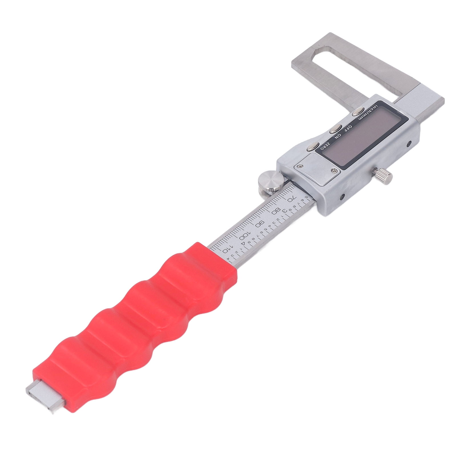 NFTIGB Digital Vernier Caliper 0-150mm 0-6 Inches Dual Scale Stainless Steel Precision Measuring Tool with Extra Large LCD Display for Woodworking DIY Industrial Accurate Measurement