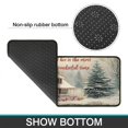 thumbnail image 7 of 2 Piece Christmas Plaid Kitchen Rug Sets Xmas Forest Rustic Farmhouse Kitchen Floor Mat Absobent Kitchen Rugs and Matsfor Cook Home Decor (47x17+30x17 Inches), 7 of 7