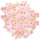 thumbnail image 2 of Pink Artificial Cherry Blossom Flower Vine for Wall Decor and Wedding Decoration 2pcs, 2 of 4