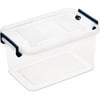 Sterilite 1.375-Gallon (5.5-Quart) Modular Latch Storage Box, Set of 6