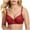Red, variant on Ashirexll Plus Size Bras for Women, Push Up Bra, Plus Size Full Coverage Underwire Bra Wide Band Support