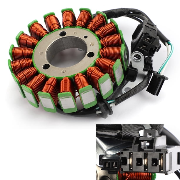 Bobina de estator generador 18 polos para Kawasaki EX300 EX250 Ninja 13-17 ER250 ER300