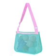 thumbnail image 1 of Bolsa de almacenamiento de juguetes para niños, bolsa de playa de viaje, bolsa de red de playa con perspectiva hueca, bolso de hombro, 1 of 5
