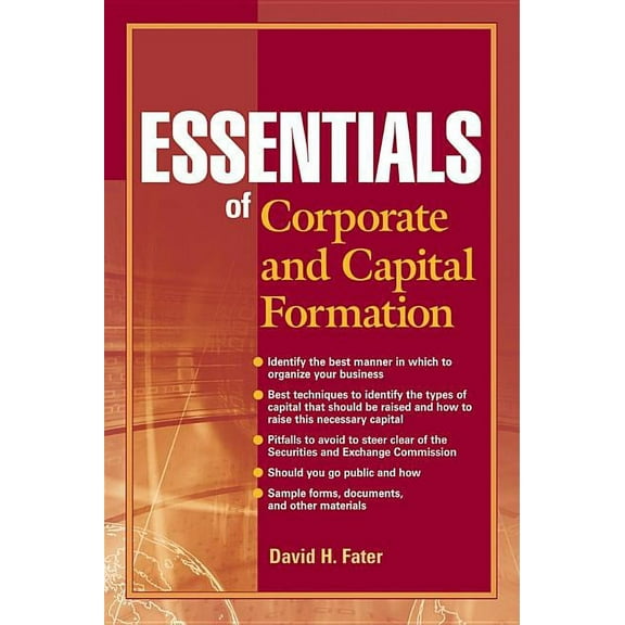 Essentials Essentials of Corporate and Capital Formation, Book 59, (Paperback)