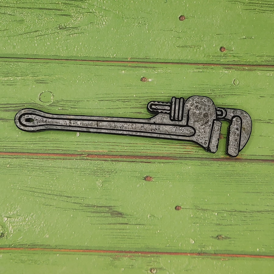 Pipe Wrench Silicone Freshie Mold