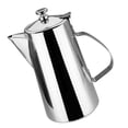 thumbnail image 1 of Cafetera de agua de acero inoxidable,Tetera tipo jarra para té,Lanzador,Jarra tetera,Suministros para restaurantes,Acero inoxidable,Mango de tapa abatible, 1 of 9