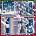 thumbnail image 4 of 3D Paper Art Winter Forest Banner Blue White Color Deer Display Deer Pattern Snowflake Decor Snowy Backdrop for Winter Party Christmas Decoration Indoor Event, 4 of 9
