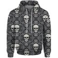 thumbnail image 3 of Sudadera con estampado de fantasma de monstruo personalizada, ropa para hombre, sudaderas de moda modernas para hombres, camisa con capucha de movimiento cómoda, 3 of 5