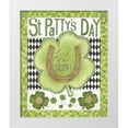 thumbnail image 1 of Shamp, Cindy 26x31 White Modern Wood Framed Museum Art Print Titled - Luck of the Irish, 1 of 4